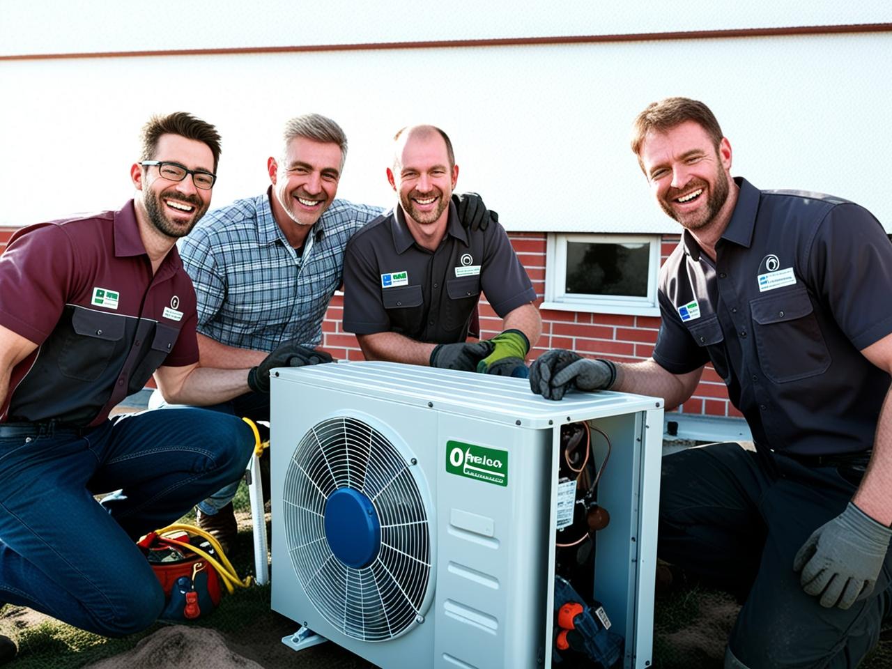 Technical Installation per Heat-Pump from