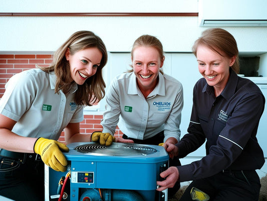 Technical Installation per Heat-Pump from
