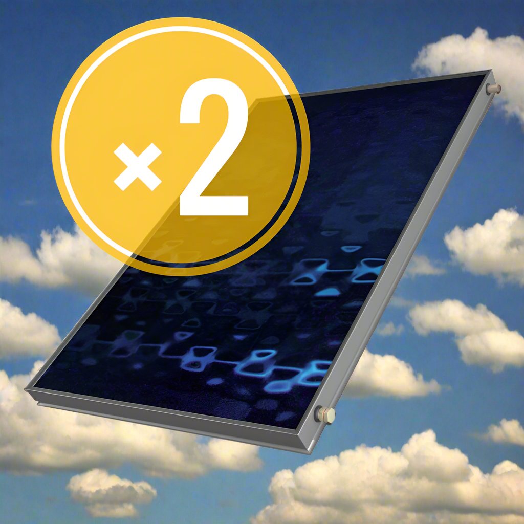 Solar Sonne Collector Atlas from 1,5 to 5,7m²