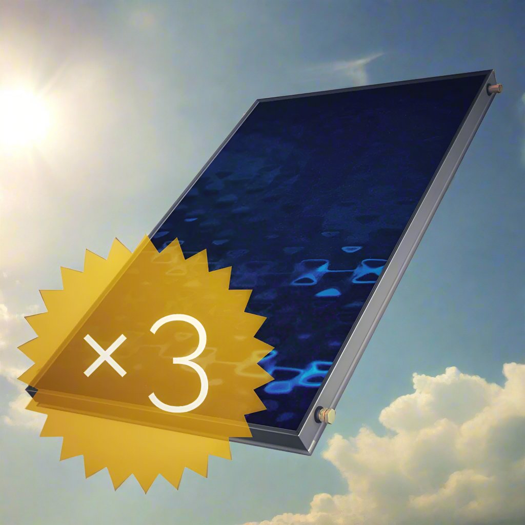 Solar Sonne Collector Atlas from 1,5 to 5,7m²