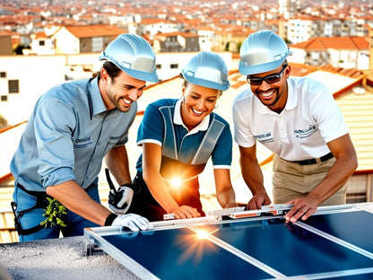 Technische Installation pro Solarwarmwasserbereiter ab