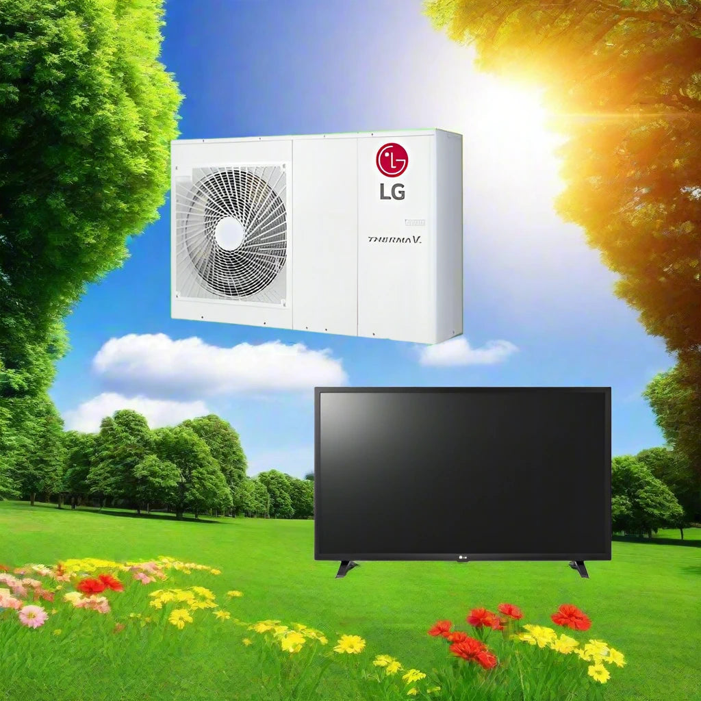 Heat Pump Monoblock LG HM (+LG TV 32-43'' FOR FREE) Single-Phase/ Three-Phase, 6kW-16kW