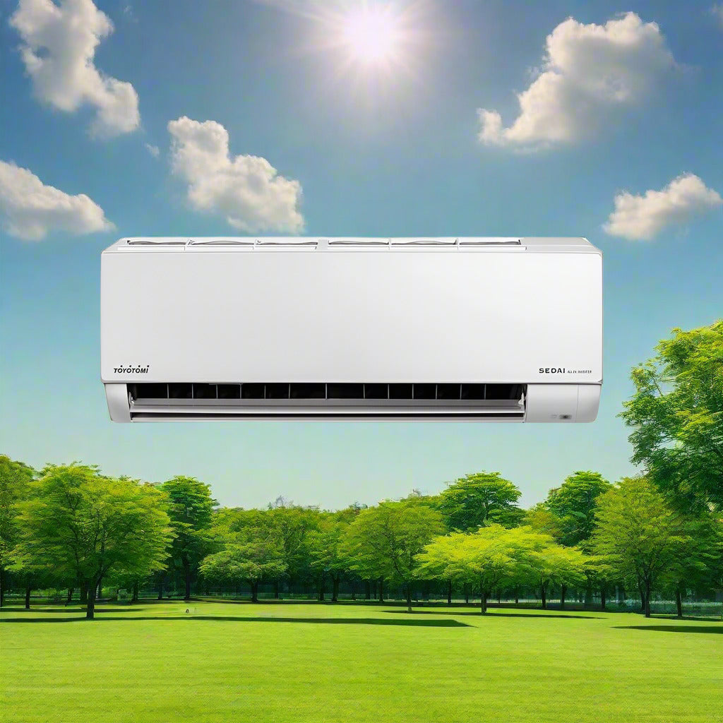 Home and Office Air-Conditioner Toyotomi Sedai Glassy White All Dc 9.000-18.000 Btu/h