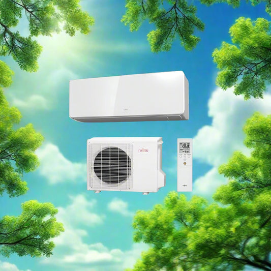 Home and Office Air-Conditioner Fujitsu KM Black/ White 9.000-36.000 Btu/h