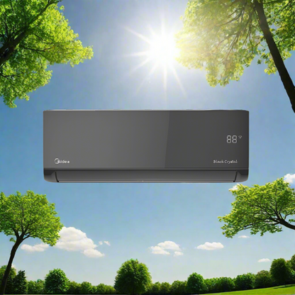 Home and Office Air-Conditioner Midea Black Crystal 09.000-24.000 Btu/h